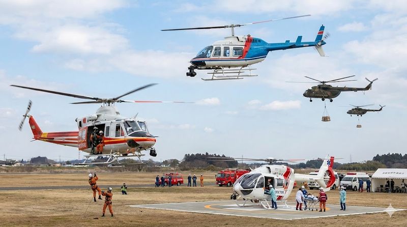 1.ヘリコプター飛んでる理由とは?主な目的を解説