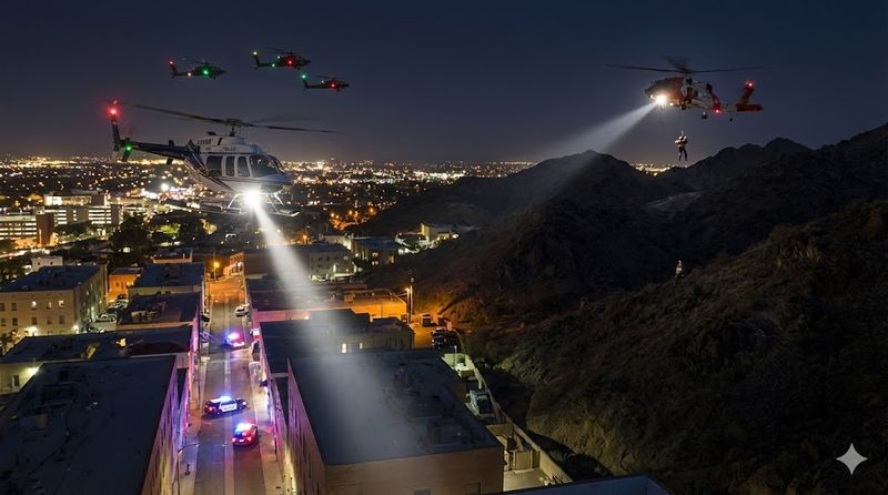 2.夜間にヘリコプターが飛んでる理由