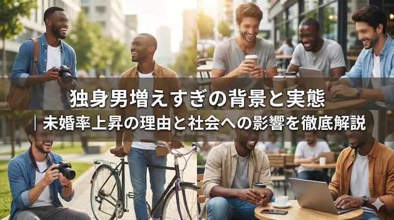 独身 男 増え すぎの背景と実態｜未婚率上昇の理由と社会への影響を徹底解説