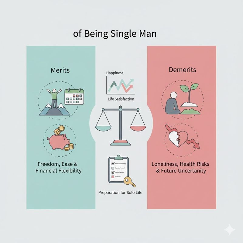 4.独身男性のメリットとデメリット