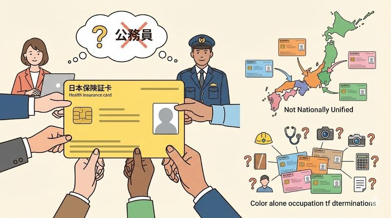 1.保険証の黄色は公務員だけじゃない!色の種類と基礎知識