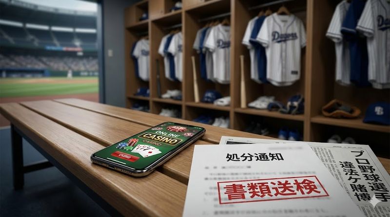1.オンラインカジノ問題で処分されたプロ野球選手一覧