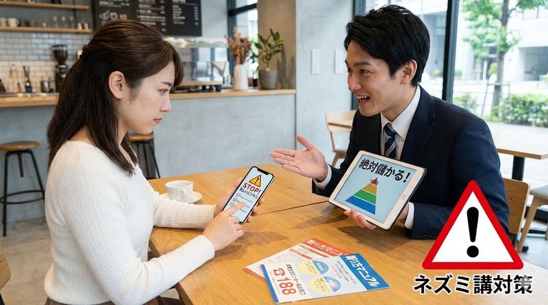 4.ネズミ講の被害に遭わないための対策