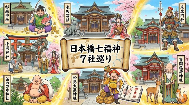 2.日本橋七福神7つの神社を徹底解説