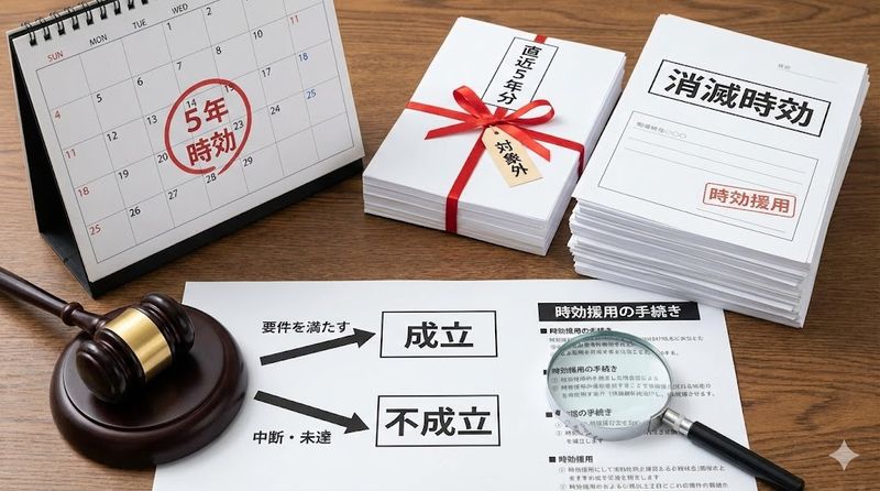 2.NHK受信料の時効制度と5年ルール