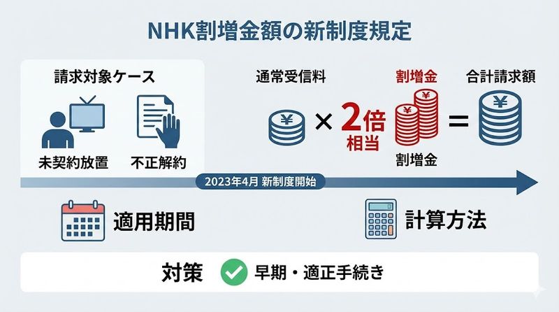 3.2023年4月からの割増金制度