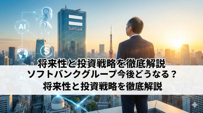 ソフトバンクグループ今後どうなる？将来性と投資戦略を徹底解説