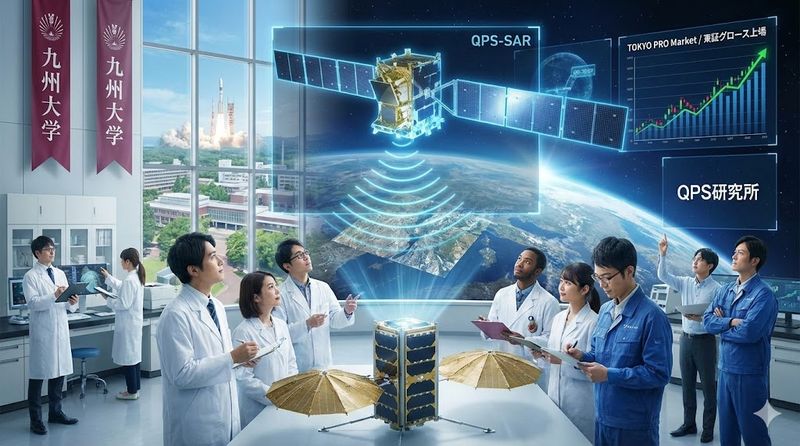 1. QPS研究所とは?小型SAR衛星で注目される宇宙ベンチャー企業