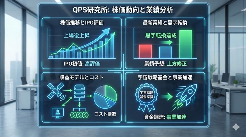 3. QPS研究所の株価動向と業績分析