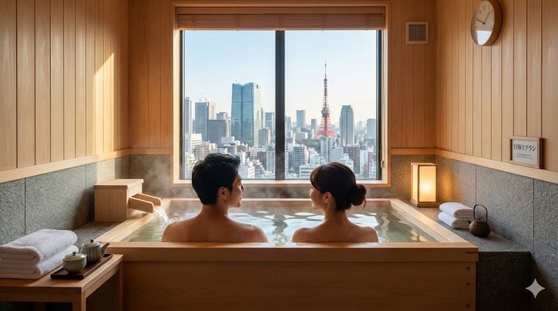 1.都内の貸切風呂カップル向け日帰りスポットとは