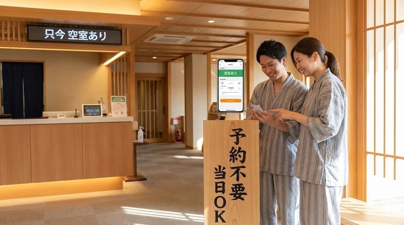 3.予約なし当日OKの貸切風呂スポット