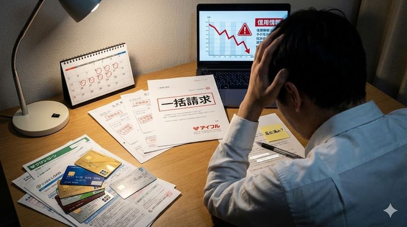 1.アイフルおまとめローンで一括請求される主な原因